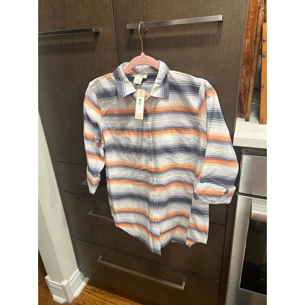 Ariat "Lady Luck"‎ striped western shirt nwt size small